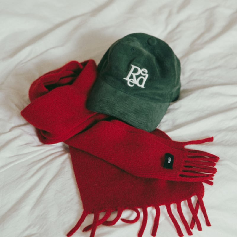 

REED Шерстяной шарф (3Colors) Greige