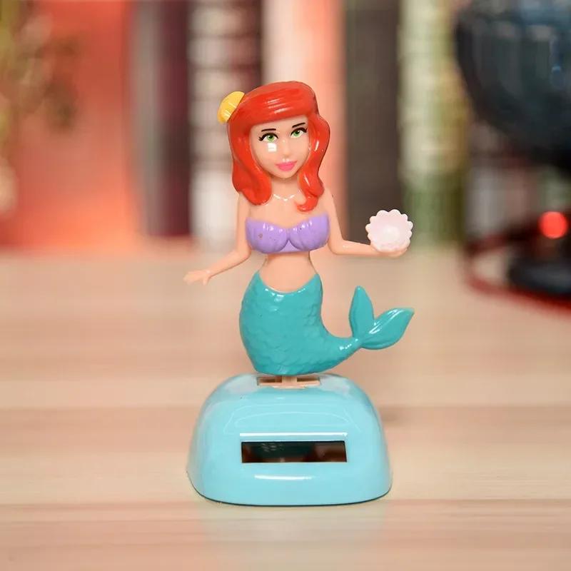 Car Ornament Swing Doll Auto Interior Accessories Solar Power Toy Shaking Head Dancing Doll Sloth Dashboard Decoration Car Styli