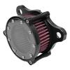 Motorcycle Black CNC Air Cleaner Intake System Filter Kit For Harley Sportster Iron XL 883 1200 72 48 1988-2022