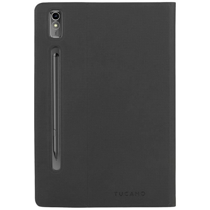 Etui pour tablette - Tucano - Lenovo Tab P11 (2. Gen.) - Caoutchouc - Microfibres - Noir