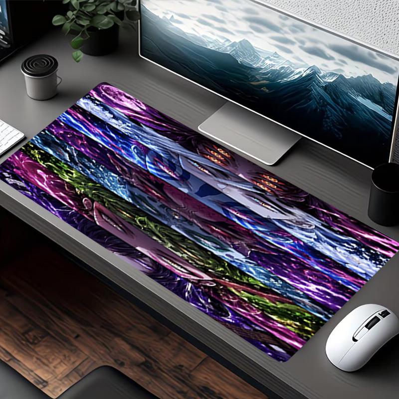 Demon Slayer Print Mouse Pad, for Keyboard Pad Laptop PC Mat for Office Home Use, Desk Decor, Perfect Birthday Gift for Gamers