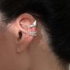 Geometric Multi-layer Tassel Ear Clips: No Piercing Needed