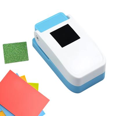Zoriva Hole Punch, Craft Punch, Stamp, Rounded, Stationery, Square, Square Hole Punch, Office Supplies, Scrapbooking, Convenient, Single Hole