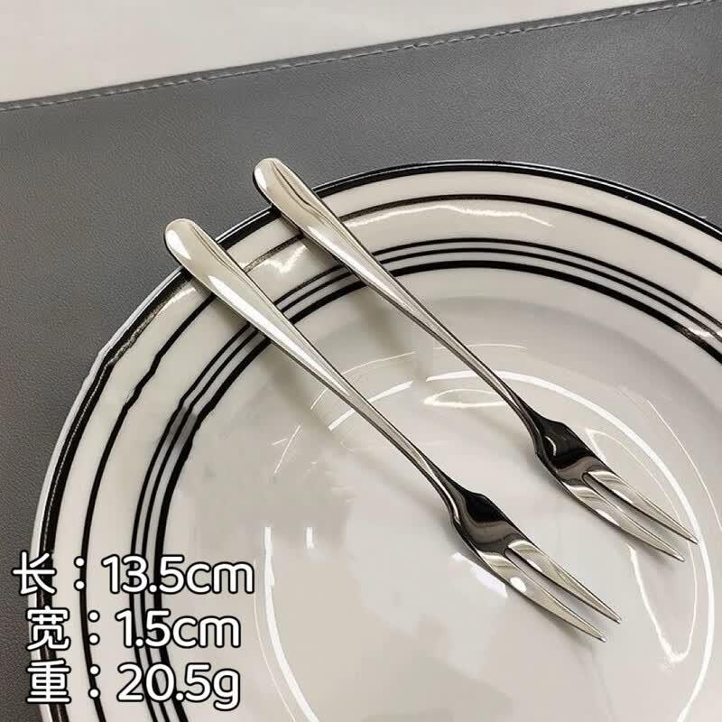 304 Stainless Steel Luxury Fruit & Dessert Fork