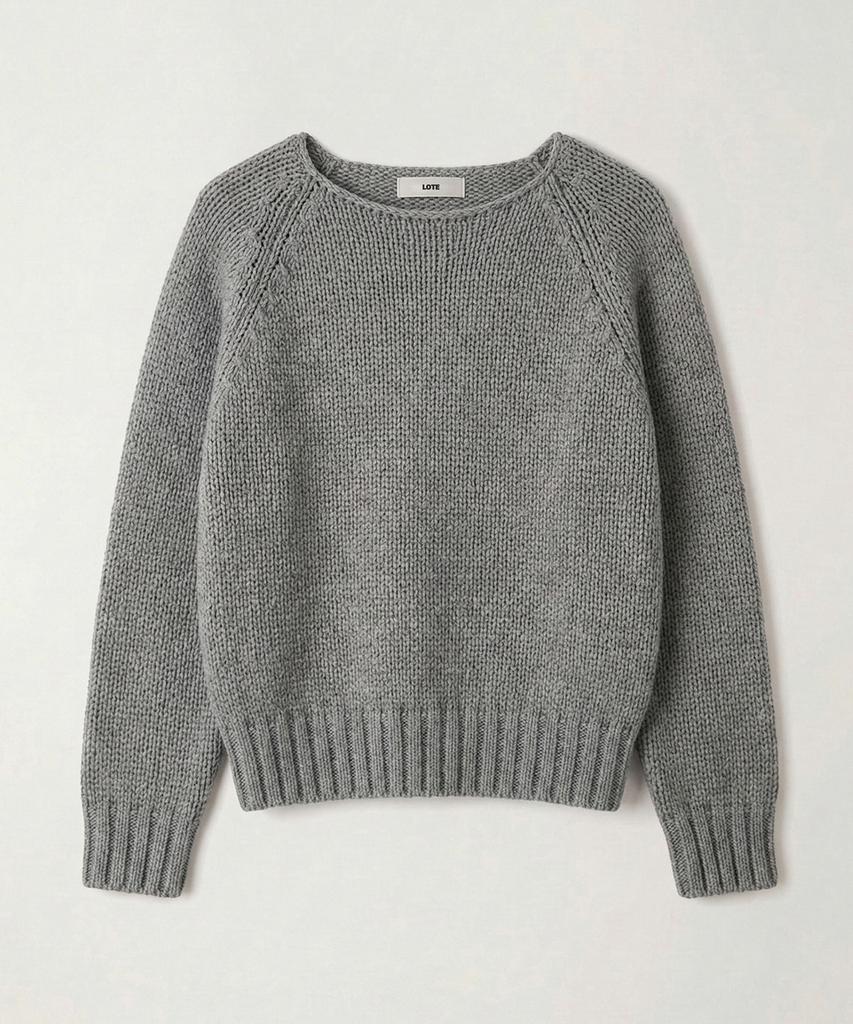 Loteu Chunky Boat Neck Knit_3 Color