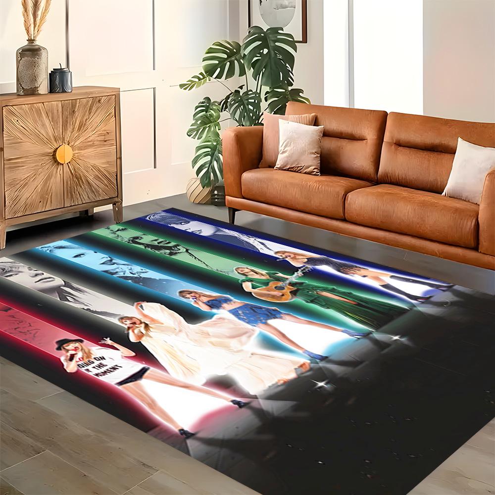 Tappeto Taylor Swift Era per Soggiorno, Camera da Letto, Studio, Corridoio, Perfetto per Decorazione Casa o Regali di Festa