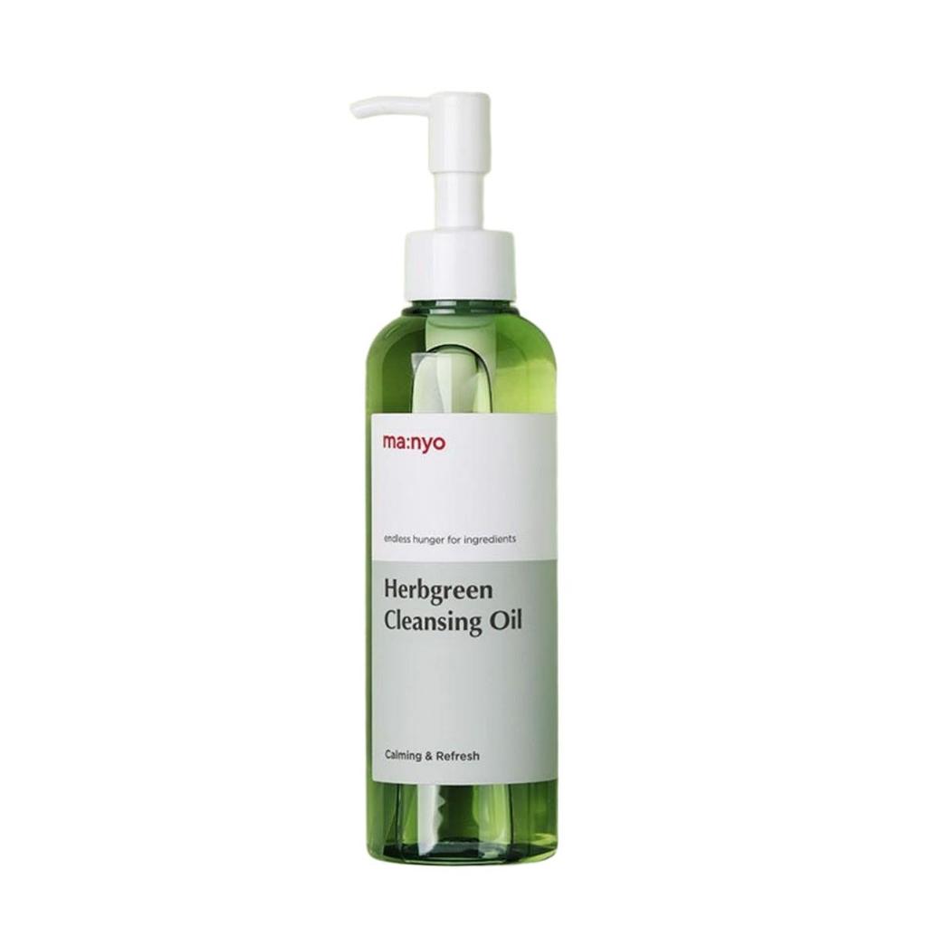 ma:nyo Herb Green Cleansing Oil 200ml Deep Pore Cleansing Hydrating Daily Makeup Remover