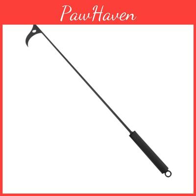 Fire Pit Fireplace Comfortable Poker Grip Heavy Duty Portable Iron Multipurpose For Indoor