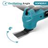 Yofidra Brushless Quickrelease Oscillating Tool 20000OPM Electric Saw Trimmer Woodworking Power Tool For Makita 18V Battery Pin