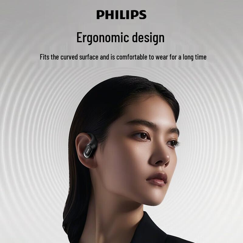 Philips TAT3769 Open-Ear Wireless Sport Bluetooth Headphones