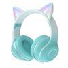 YaPanda Fofo Orelha de Gato Bluetooth LED Ajustável com Fio e Compatível com e Manual de Instruções em Japonês Incluído Fones de Ouvido, Standby Ultralongo,