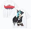 Darkstalkers Anime Lover T-shirt Harajuku Cotton New Model High Street Oversized Unisex Short Couples Streetwear Trendy Soft Tee