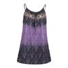 Women Fashion Summer Vest Printing Camisole Loose  Casual Sleeveless Dress