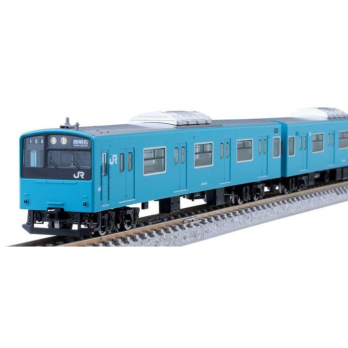 Tomix N Gauge JR 201 Series JR West 30N Update Sky Blue Set 98855