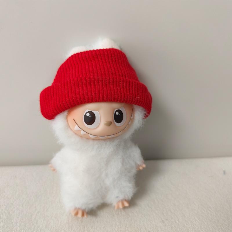 Labubu 4th Gen Mini Doll Knit Ribbed Hat Replacement