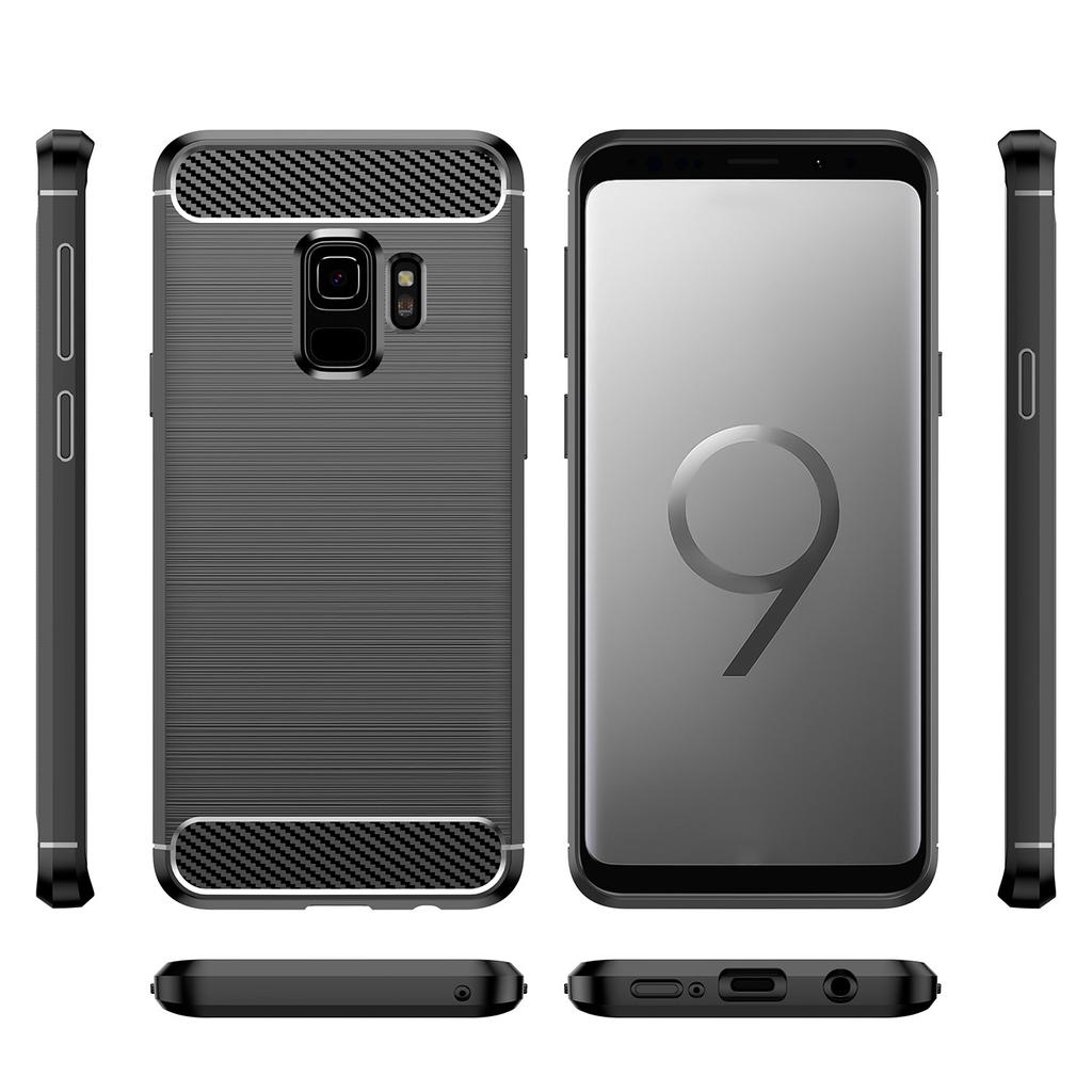 Luxuriöse, matte Hülle für Samsung Galaxy S9, stoßfeste, weiche Telefonhülle für Samsung S9, stoßfeste Silikonhüllen