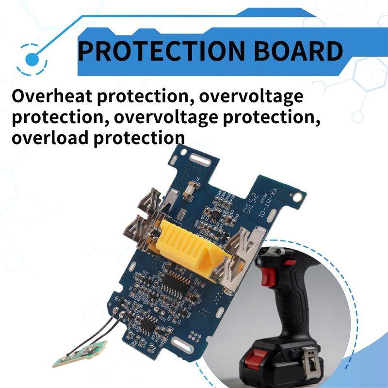 ABIY 1Pcs BL1830 Li- Battery BMS PCB Charging Protection Board For 18V Tool
