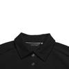 Fila Série Golf Moda Simples Casual Esportivo Clássico Confortável Versátil Tricô Manga Longa Camisa Polo Feminina tops Preto Profundo A11W615215FBK