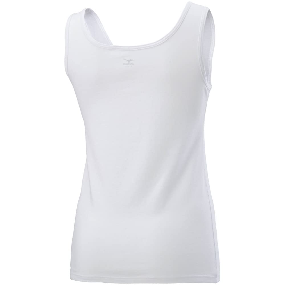 Quick Dry Under Tank Size L Women's Top, Deodorizing, Moisture-Wicking, Quick-Drying, C2JAA302, White,