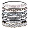 Beaded Elastic Headband Pull-free Hair Exquisite Craftmanship Hair Accessories Elastic Rhinestone Beaded Women Headbands for Girl