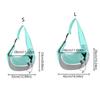 Durable Breathable Pet Carrier Backpack Ergonomic Design Adjustable Sling Carry Pack Mesh Dog Outdoor Bag for Outgoing Pets