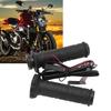 Paar 22mm 0,9in Motorrad Beheizte Lenkergriffe Intelligente Temperaturregelung Schwarz 12V 15‑35W