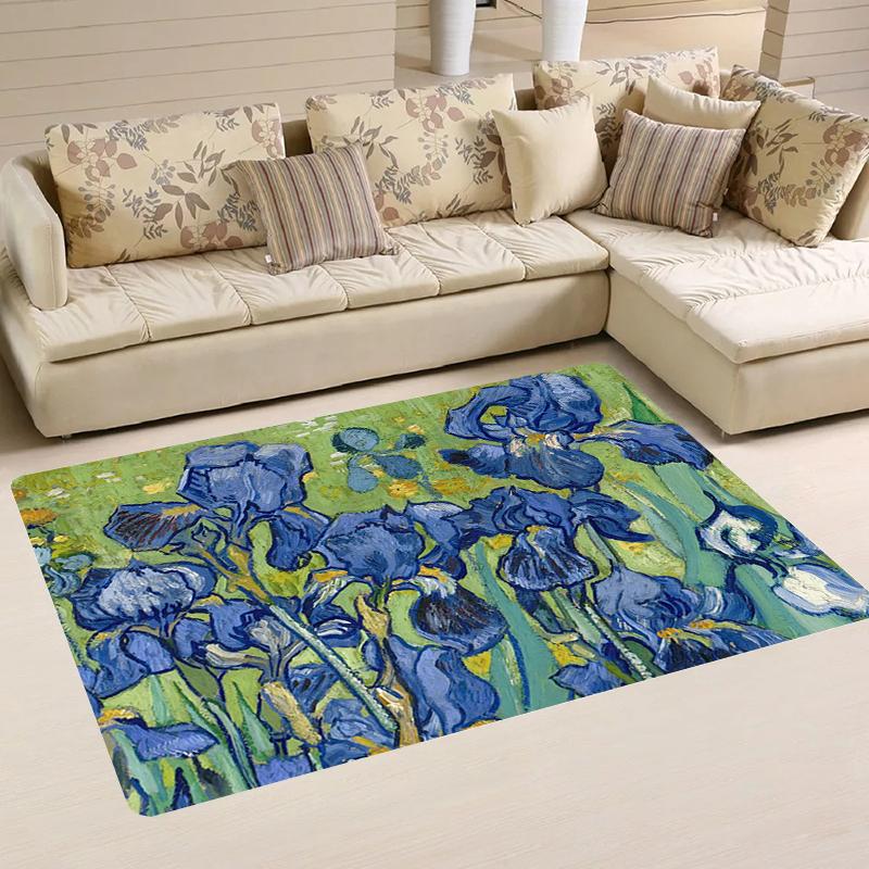 

Fluffy Flannel Carpet Non-Slip Shaggy Rug for Bedroom Living Room Soft Floor Mat Large Area Home Decor Cozy Window Mat 100x150cm