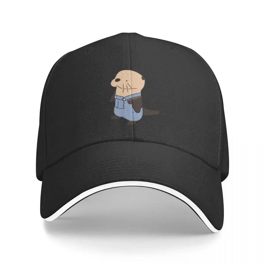 New Kevin The Otter Cap Fashion Casual Baseball Caps Adjustable Hat Hip Hop Summer Unisex Baseball Hats Customizable Polychromat