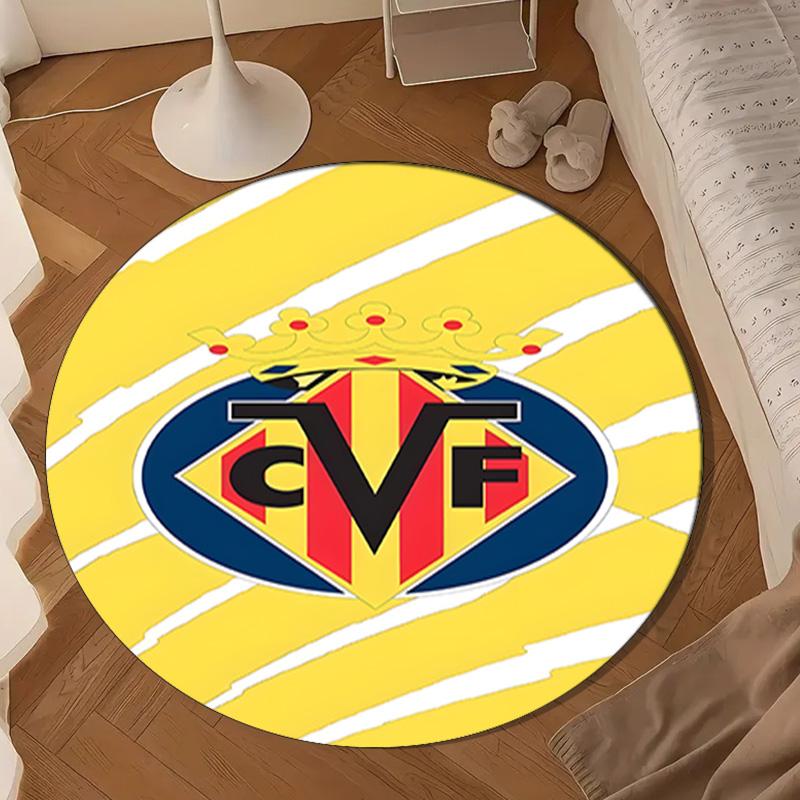 CF Football Emblem Round Mat Home Decor, Chair Rug For livingroom,Bedroom, Doormat Home Decor Birthday Gift Christmas Gifts