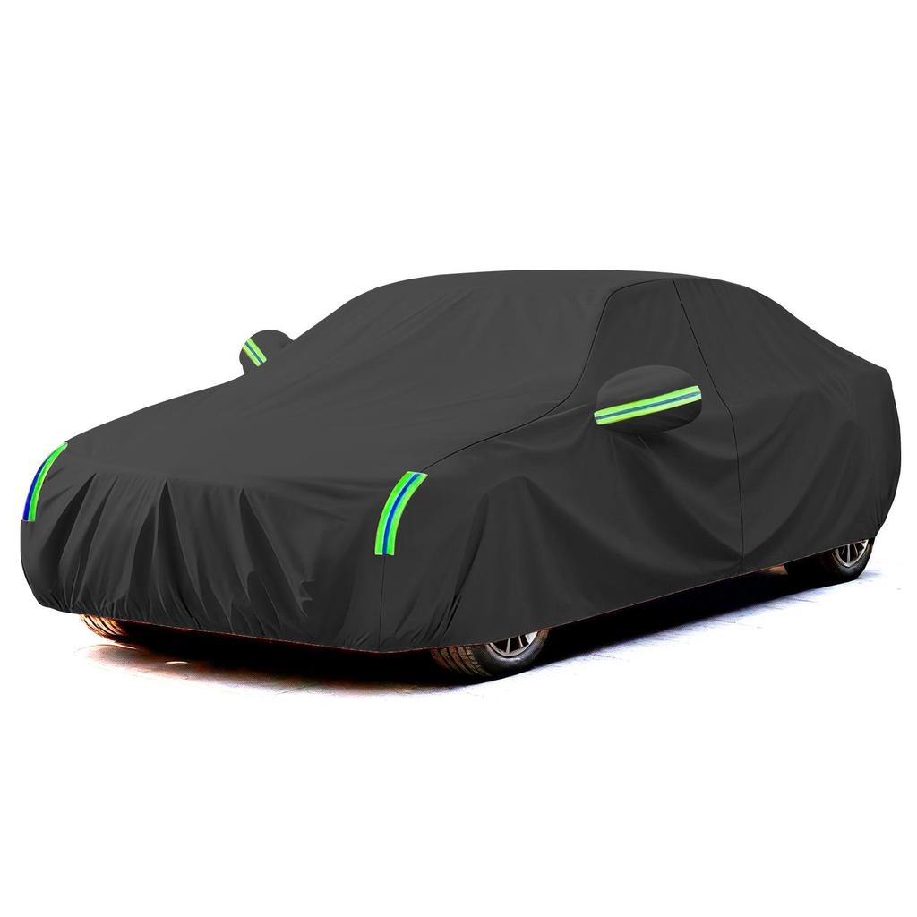 Thickened Oxford Car Cover: Full Protection & Heat Insulation with Cotton Layer