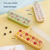 ecoco 21-Grid Self-Filling Ice Cube Tray with Lid