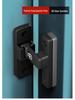 Punch-Free Slide Bolt Latch for Bathroom and Indoor Doors