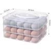 Large Capacity Storage Box for Eggs Anti-collision Multi-layer Fresh-keeping Household Sealed Hand-carrying Egg