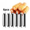 304 Stainless Steel Pastry Baki Cannoli Forms Food Grade Cream Horn Mould Cake Horn Mold Cannoli Tubes shells Pastry Baking Mold