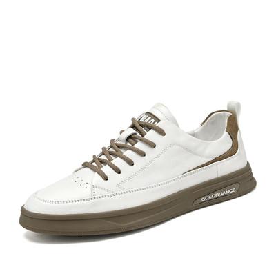 2025 New Men's Simple Design, Wear-resistant, Flat Heel, Low Top, Round Toe,  High-quality Casual Walking Sneakers Sneakers