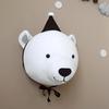 Plush Deer Head Wall Mount 3D Animal Head for Wall Hanging Elephant Rabbit Bear Deer Heads Soft Plush Toys for Nursery Room Decor