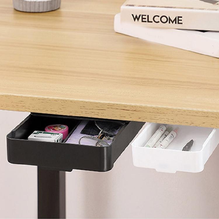 Under Desk Drawer Storage Organizer Multifunctional Large Capacity Storage Box Strong Adhesive Table Shelf