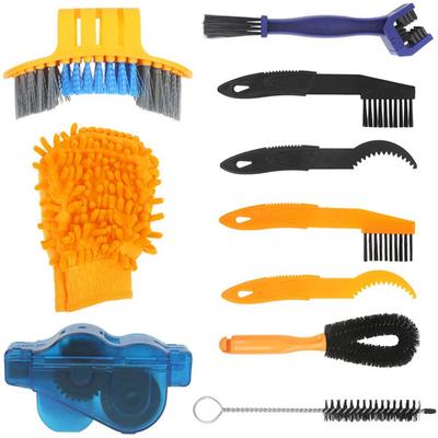Portable Bicycle  Cleaner Set MTB Cleaning Brush Chain Cleaner Outdoor Riding Bicycle Cleaning Kit