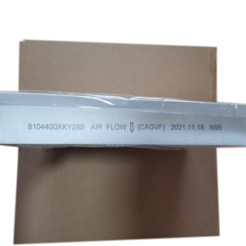 

For Great Wall HAval H6 F7 F5 H4 F7X DARGO JOLION FunkyCat VV5 VV6 air conditioning filter factory 8104400XKY28B 1pcs
