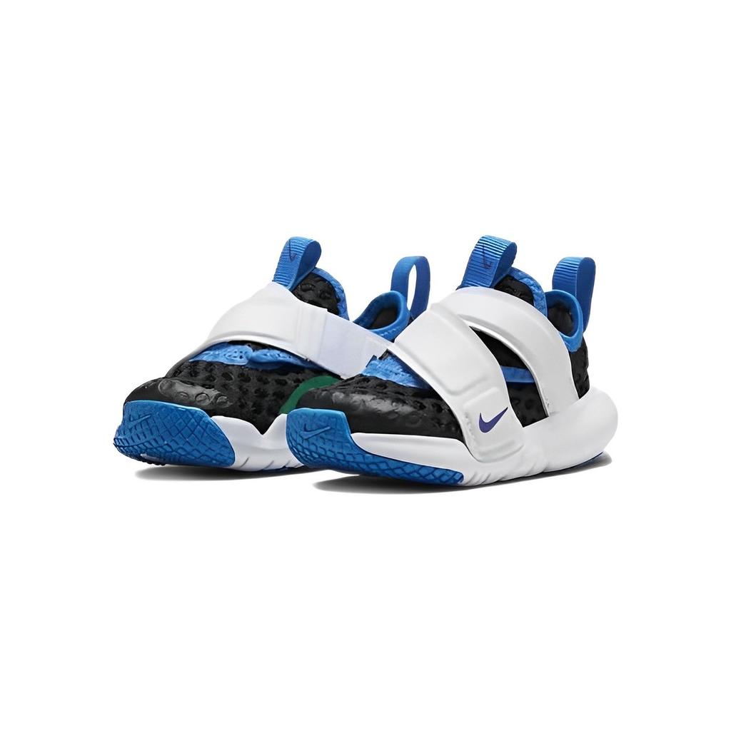Nike Flex Advance TD Fabric Durable Low Top Shoes Baby Shoes White Black Blue DC9367-002