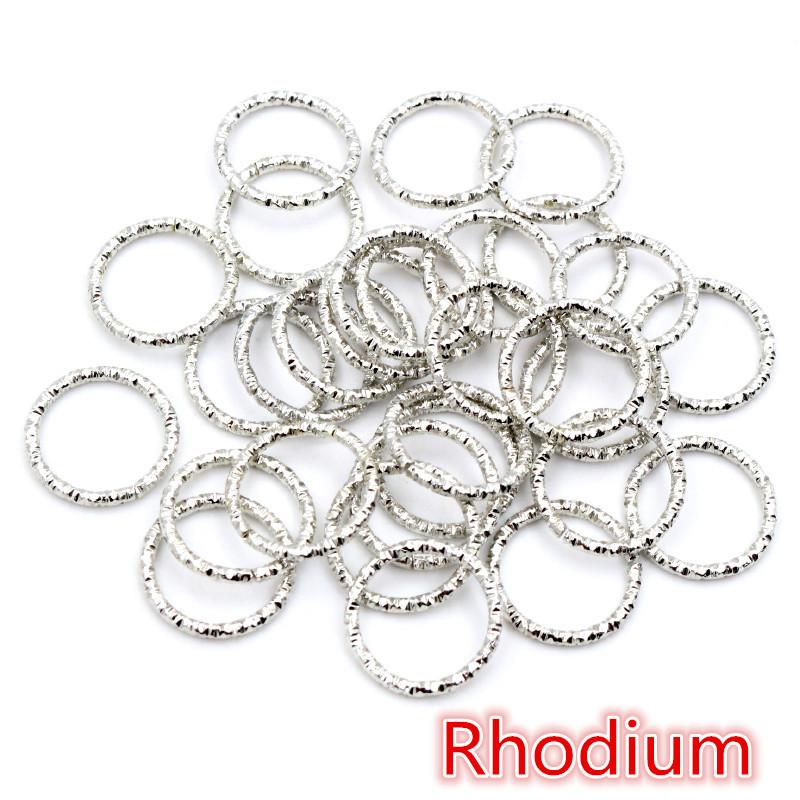 50-100 Stück/Los 8 10 15 18 20mm 5 Farben Biegeringe Runde Gedrehte Sprengringe Verbindungsstücke Für DIY Schmuckzubehör Herstellungsmaterialien