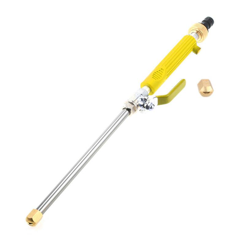 High Pressure Water Gun Car Wash Maintenance Water Jet Pro Garden Hose Wand Metal Nozzle Sprayer Spray Cleaning Tool