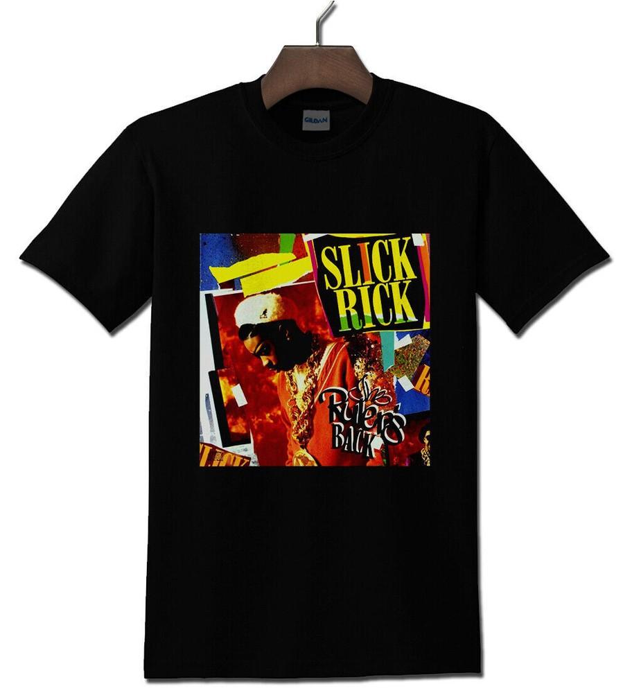 Slick Rick The Ruler's Back Black T-shirt S-5XL Unisex T-Shirt