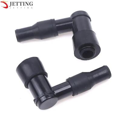 2Pcs Universal Motorcycle Ignition Spark Plug Cap Moped Scooter Dirt Bike Straddle Type Motorcycle Cub Underbone Spare Parts