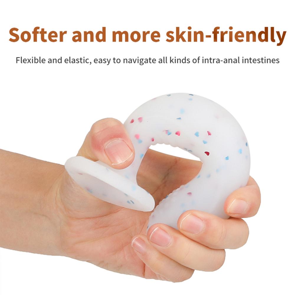 Silicone Anal Dildo Butt Plug Prostate Massager Anal Beads Stimulation G-spot Clitoral Erotic Adult Sex Toys for Men Women Gay