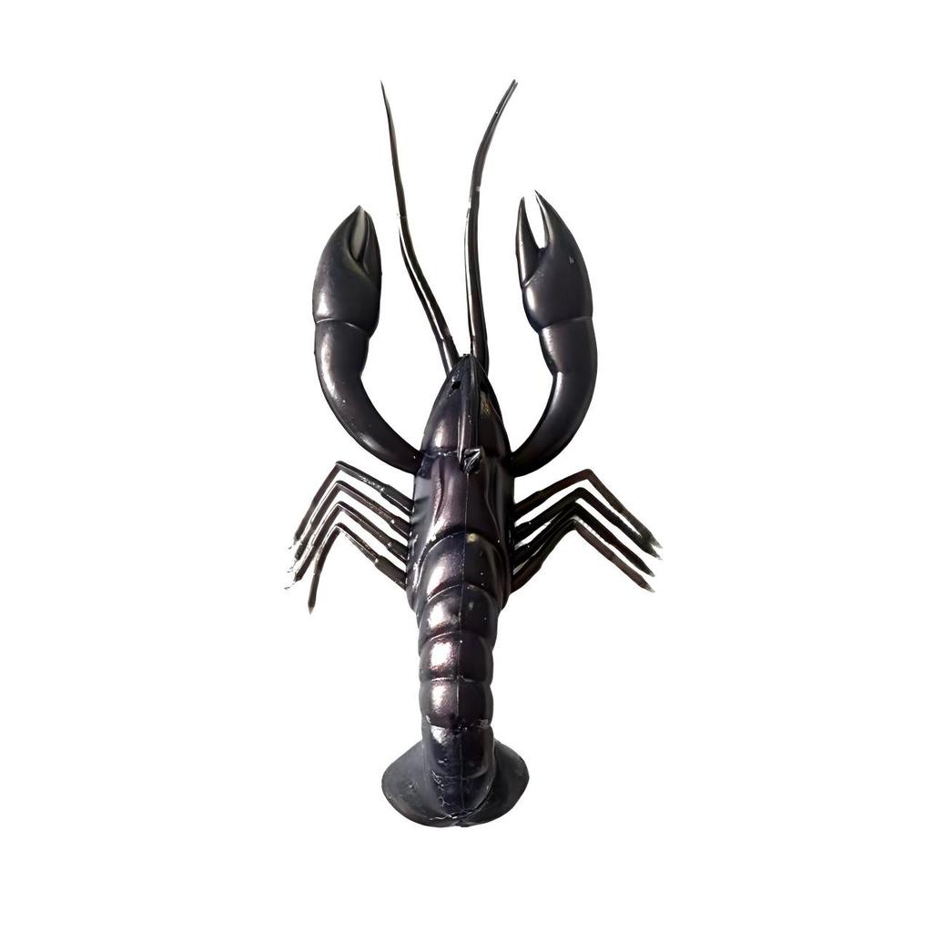 Ready Stock Weiyu Artificial Soft Bait Lobster Lure 10 Cm with Hooks for Pike Sea Bass Salmon Mackerel-Ocean Bottom Fishing