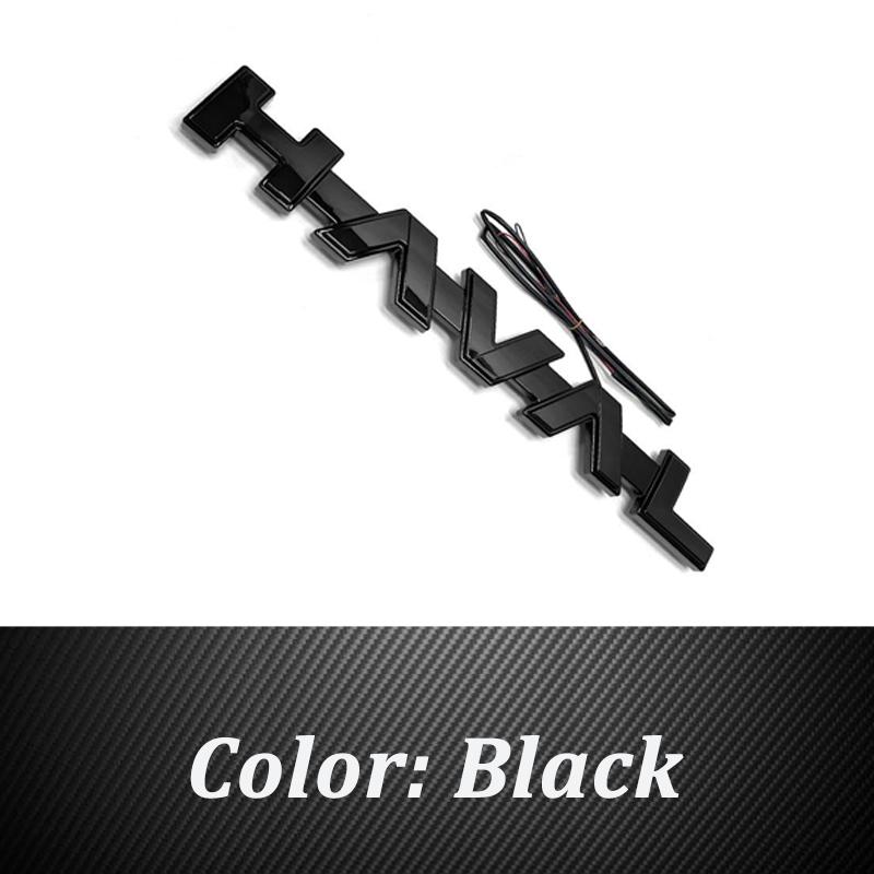 For Great Wall GWM Haval 2th H9 2024 2025 Car Front Grille Luminescent Middle Grid Badge Logo Emblem Cover Markers Accessories