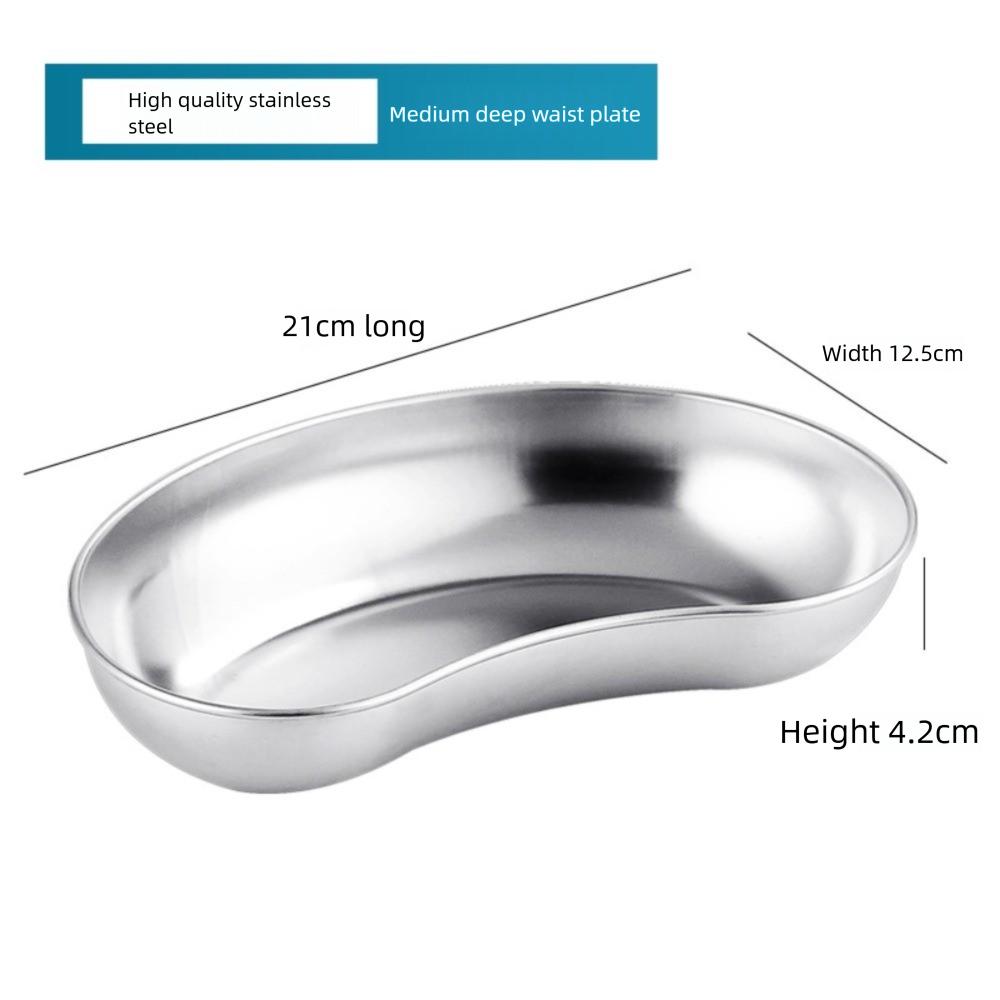 Smooth Edge Cosmetic Container Tray Multifunction Tweezers Tray New Jar Container Tray Dental M-Deep type