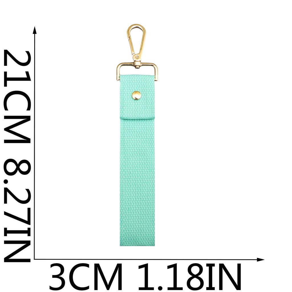 Diy Handmade Webbing Keychain Pendant, Japanese And Korean Fashion Cloth Sticker Decorative Ribbon Pendant, Handmade Ins Bag Pendant.