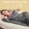 Heated Blanket Electric Throw Blanket- 50''x60'' Heating Blanket Throw 4 Hours Auto-Off & 4 Heating Levels Over-Heat Protection, Machine Washable